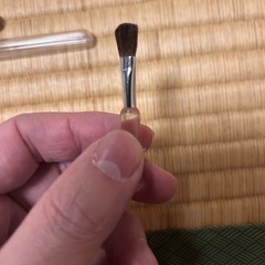 携帯用　メイクブラシ　リップブラシ　アイシャドウ　コンシーラー　旅行　トラベル
の画像