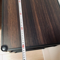 ルミナス　棚　キッチン　おもちゃ　ラック　シェルフ　テレビ台　収納　ブラックの画像