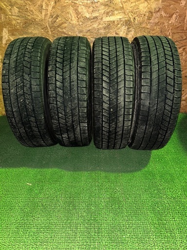 BS ブリヂストン VRX3 195/65R15 23年製 4本 スタッドレス センター8mm サイド7.2mm 中古
