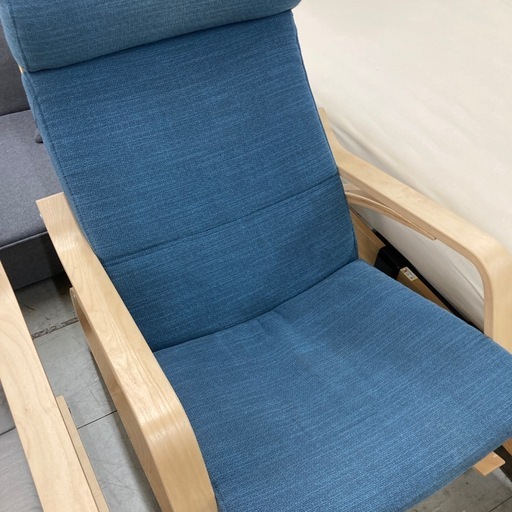 IKEA オットマン付きリクライニングチェア