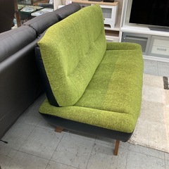 アサヒ木工　モル　ツートン3Pソファー　定価220000円〜の画像