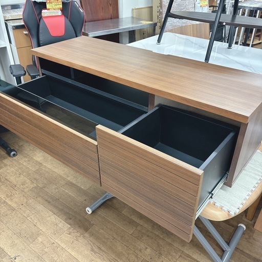 I328 ? 美品♪ ローボード（テレビ台） 完成品 ⭐ クリーニング済