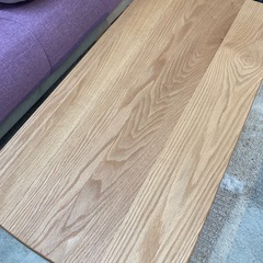 大塚家具　天然木センターテーブルの画像