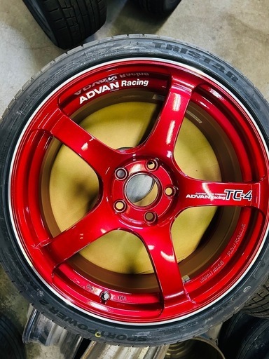 MINI ミニ WRC WRC. キャンディレッド　3ドア、5ドアF55F56F57などに装着可能　　ADVAN.Racing TC-