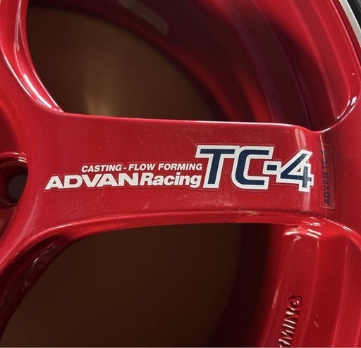 MINI ミニ WRC WRC. キャンディレッド　3ドア、5ドアF55F56F57などに装着可能　　ADVAN.Racing TC-