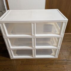 押入れ収納ケース3段の画像