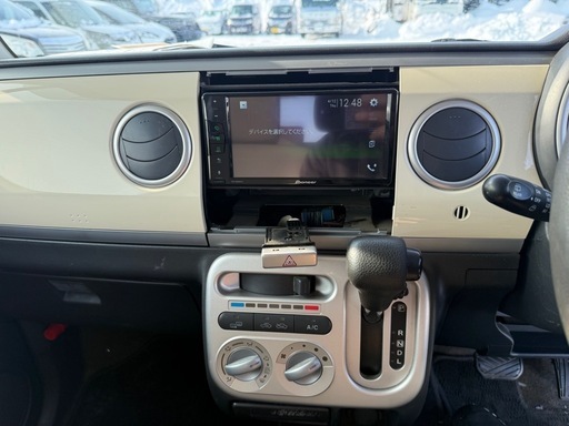 ラパン HE22S H25年車 4wd at 車検R8.11まで (black wing) 札幌の