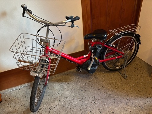 ブリヂストン電動自転車24インチ (みるきー) 池ノ上の電動アシスト