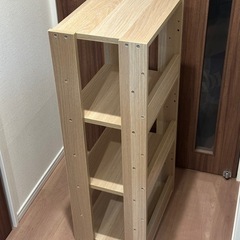 【売約済み】木製棚×2の画像