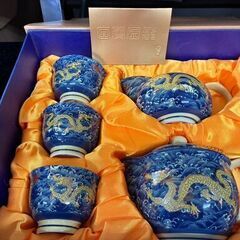 【リサイクルショップどりーむ荒田店】No.5692 中国茶器 龍紋蓋 の画像