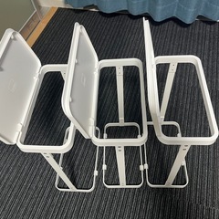 3個セット　山崎実業(Yamazaki) ゴミ袋ホルダー スリム 20L ホワイト ルーチェ LUCEの画像