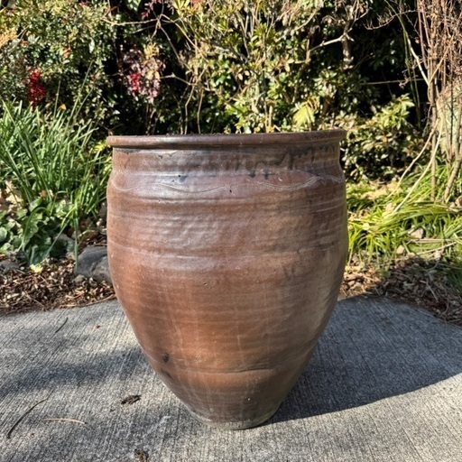 甕 かめ 壺 メダカ 植木鉢 (MT) 暘谷の家庭用品《ガーデニング》の中古