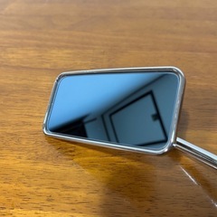 タナックス バイクミラー ナポレオン カスタムスクエアミラー クロームメッキの画像