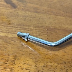 タナックス バイクミラー ナポレオン カスタムスクエアミラー クロームメッキの画像