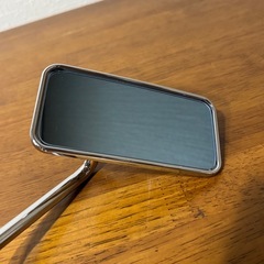 タナックス バイクミラー ナポレオン カスタムスクエアミラー クロームメッキの画像
