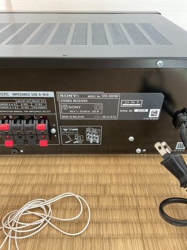 SONY STR-DH190 プリメインアンプ