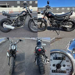 ⭐️自賠責3年付き❗️TW200カスタム車両⭐️プラグ・オイルなど新品交換で快調です⭐️の画像