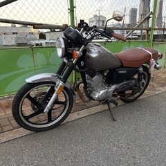 ヤマハ　yb125sp 不動ジャンク　鍵、書類ありの画像