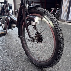 YAMAHA PAS KISS電動アシスト自転車 黒の画像