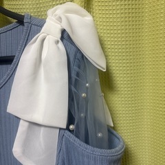 リジェイスプル　肩リボンカットソーの画像