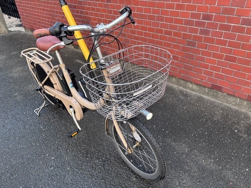 YAMAHA pas babby 電動アシスト自転車 ベージュ（カーキー） (くま) 東