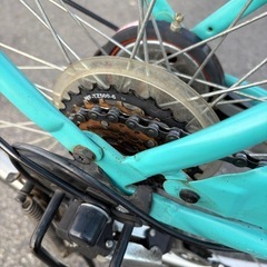 【整備士による点検済み】　☆前後良品中古タイヤ☆   26インチ軽快車　防犯登録料込価格︎‼︎の画像