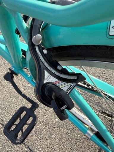 整備士による点検済み】☆前後良品中古タイヤ☆ 26インチ軽快車防犯