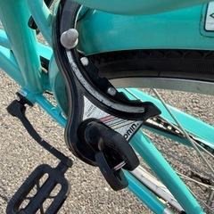 【整備士による点検済み】　☆前後良品中古タイヤ☆   26インチ軽快車　防犯登録料込価格︎‼︎の画像