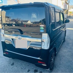 タントカスタムRS★ターボ★平成27年3月★両側パワスライドドア★純正8インチフルセグナビ★Ｂカメラ★ETC★車検R10年1月の画像