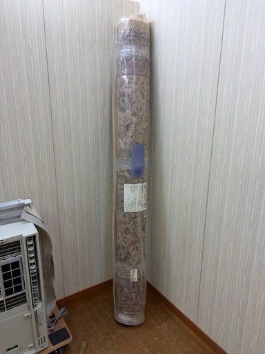 ☆未使用品☆ ニトリ ウィルトンカーペット 3.7帖 ベージュ 200×290cm 長方形 No.676 絨毯 カーペット