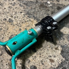 浅野木工所 ワイヤー雪カット スノードロッパー 頭•本体 / パイプ柄 雪庇落とし 全長2.8-4.8m 伸縮式 中古品 ③の画像