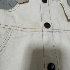 ブランシェス  デニムジャンパースカート 120の画像