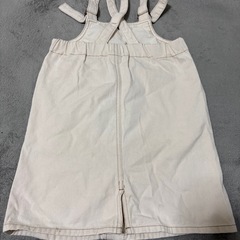 ブランシェス  デニムジャンパースカート 120の画像