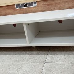 ★リユースのサカイ高崎店★TJ14246  テレビ台 白 H30×D42×W150 クリーニング済みの画像