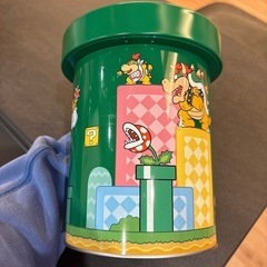 USJ スーパーニンテンドーワールド　マリオ　スチール缶の画像