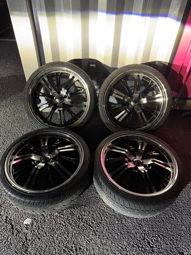 20インチホイールセット深リム