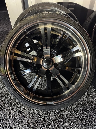 20インチホイールセット深リム