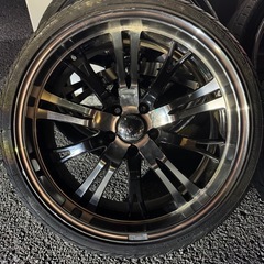 20インチホイールセット深リムの画像