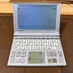 SHARP電子辞書の画像