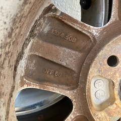  バリ山　
165/65r13  4.5J+50の画像