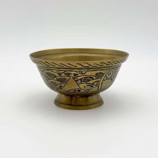 英国 真鍮 ボウル brass ケース 小物入れ 装飾 ディスプレイ 小物入れ 置物 オブジェ 雑貨 アンティーク ヴィンテージ イギリス 86157