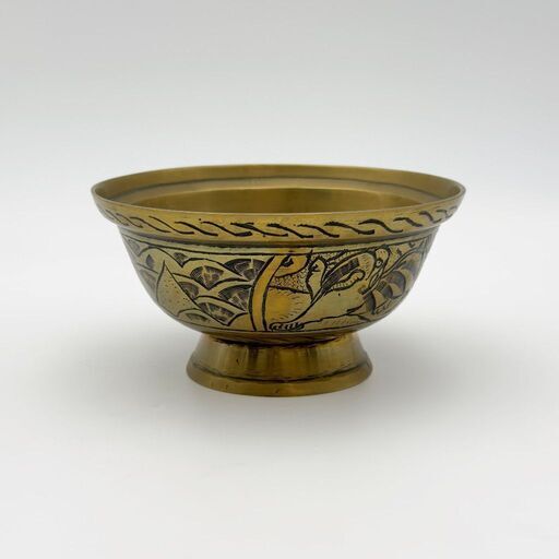 英国 真鍮 ボウル brass ケース 小物入れ 装飾 ディスプレイ 小物入れ 置物 オブジェ 雑貨 アンティーク ヴィンテージ イギリス 86157