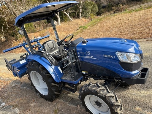イセキ トラクター RTS25 自動水平 180時間 25馬力 PTO逆転 4WD パワステ 超低速  