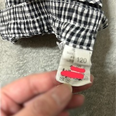 チェックの短パン 120の画像