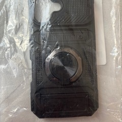 iPhone16ケース カード収納 ブラック マグネット吸着 頑丈 未使用品❗️の画像