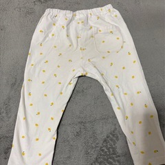 レモン柄のパンツ  120の画像