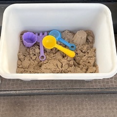 【貰ってください】固まるお砂場セットの画像