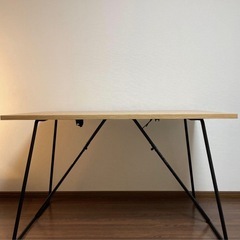 無印 折りたたみテーブル 120 家具の中古が安い！激安で譲ります・無料