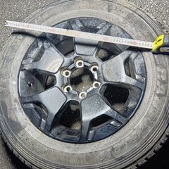 ハイラックスアルミホイール1本☆中古の画像