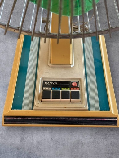 【動作品レア】SANYO 山洋電気 扇風機 EF-6UA レトロ ビンテージ
